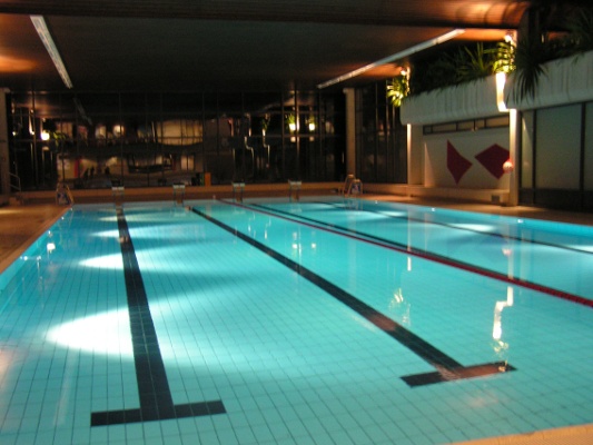 Schwimmbecken tief 25m (28°)